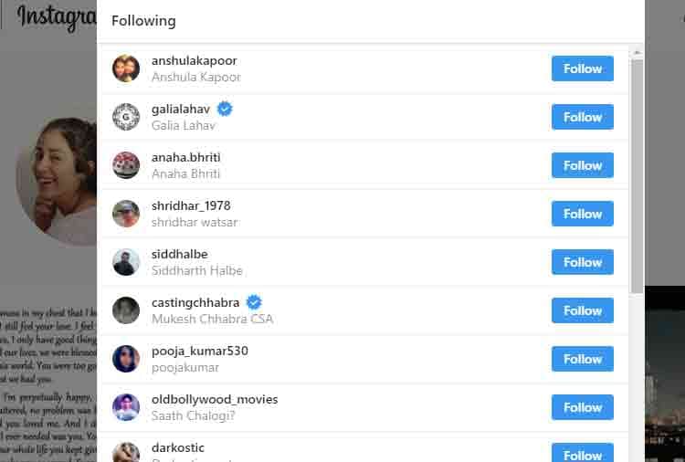 janhvi kapoor starts following her step sister anshula kapoor in instagram after birthday
