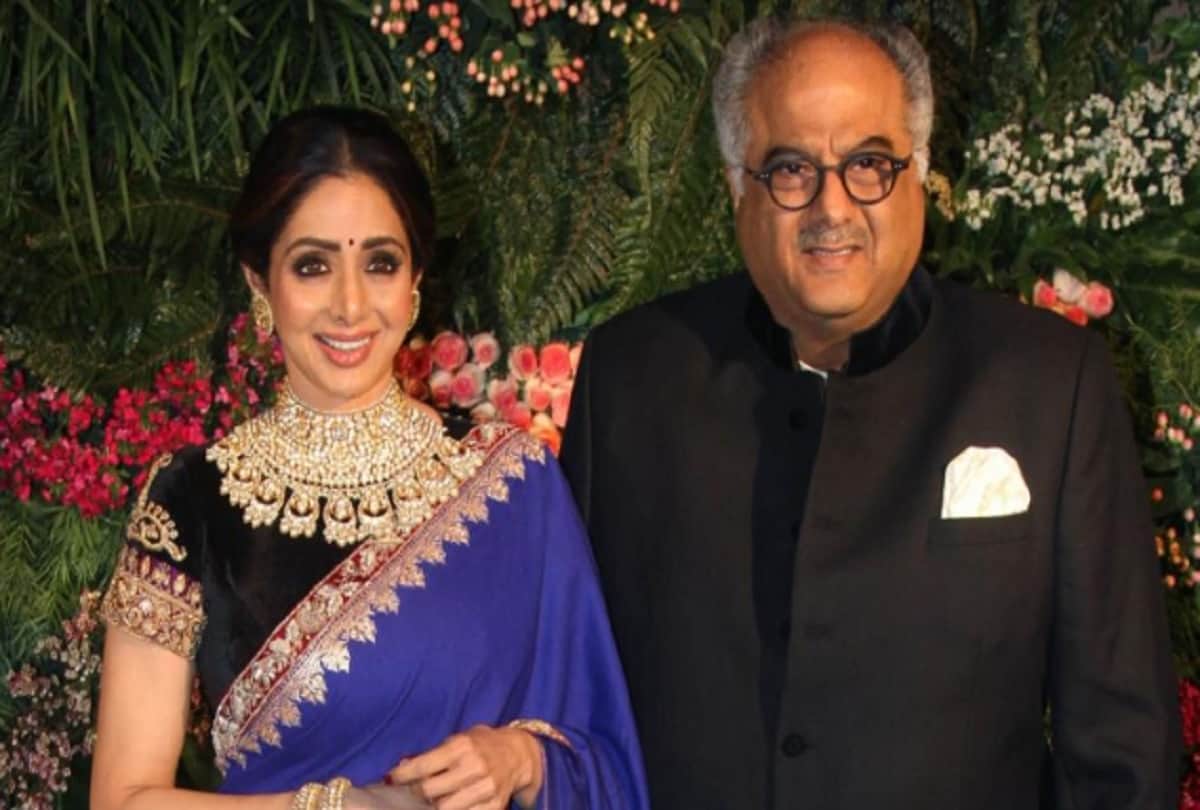 sridevi death anniversary boney kapoor will auction her sari