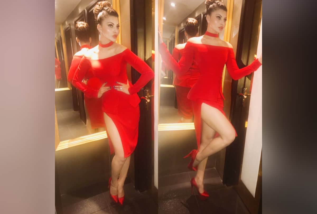 Urvashi rautela denied shoot due to temperature and heavy dress