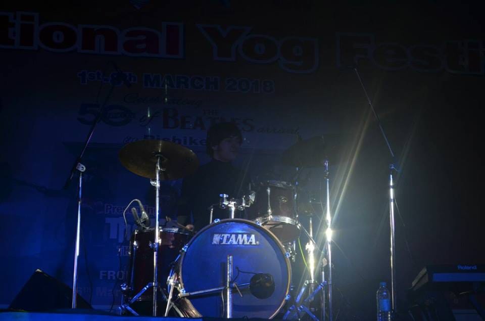 British band The Fab four performance in yoga festival 2018