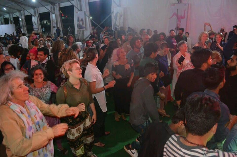 British band The Fab four performance in yoga festival 2018