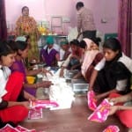 International Women's day- padwomen of Gorakhpur, making Sanitary Napkin and spread Awareness 