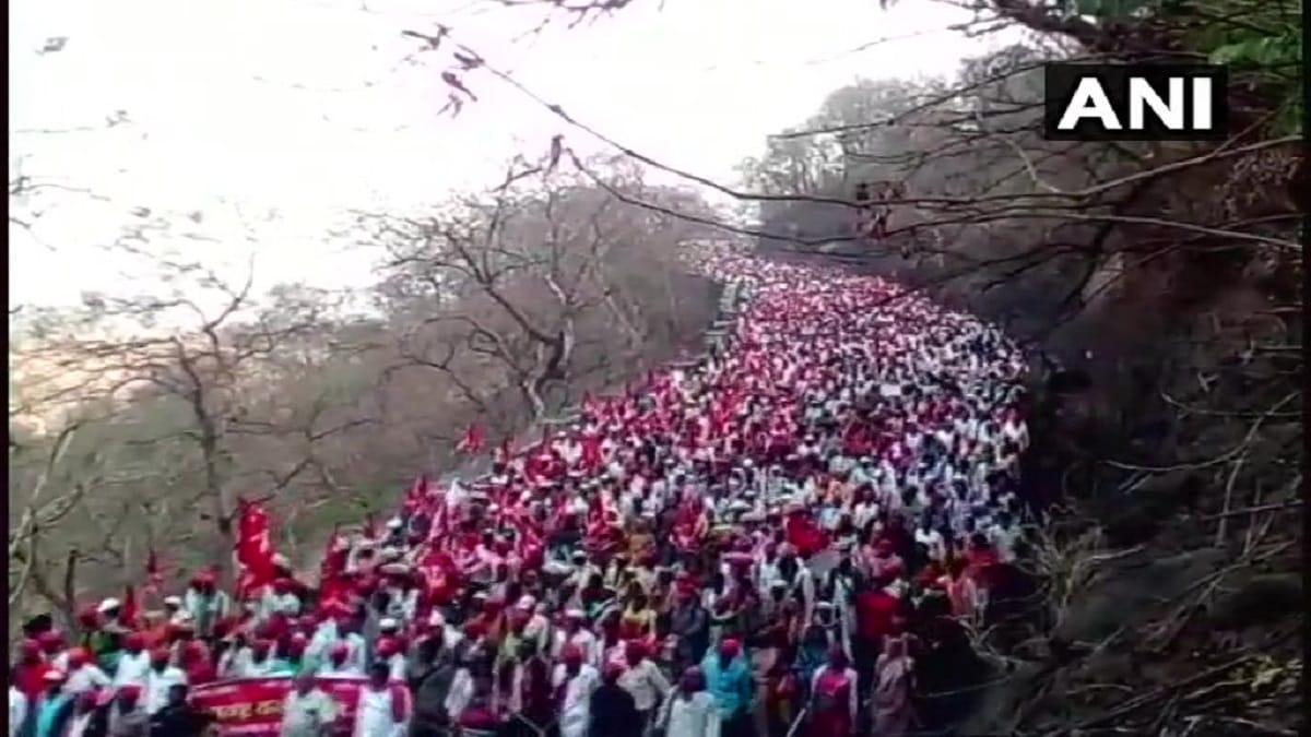 Maharashtra: All Indian Kisan Sabha march from Nashik to Mumbai 
