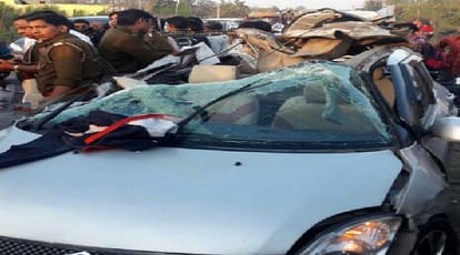 Swift car coming from high speed uncontrolled, solder death, two injured