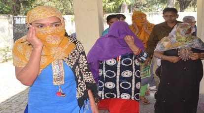 Raid in Red Light Area, where on World Women Day freed girls