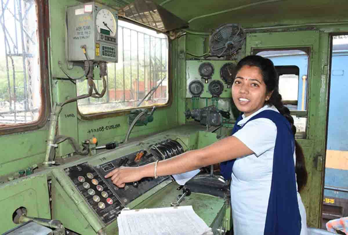 loco pilot archana on international womens day
