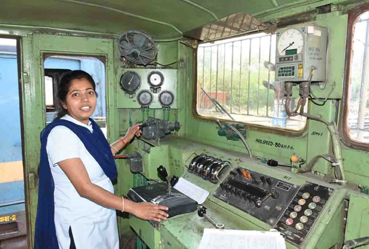 loco pilot archana on international womens day
