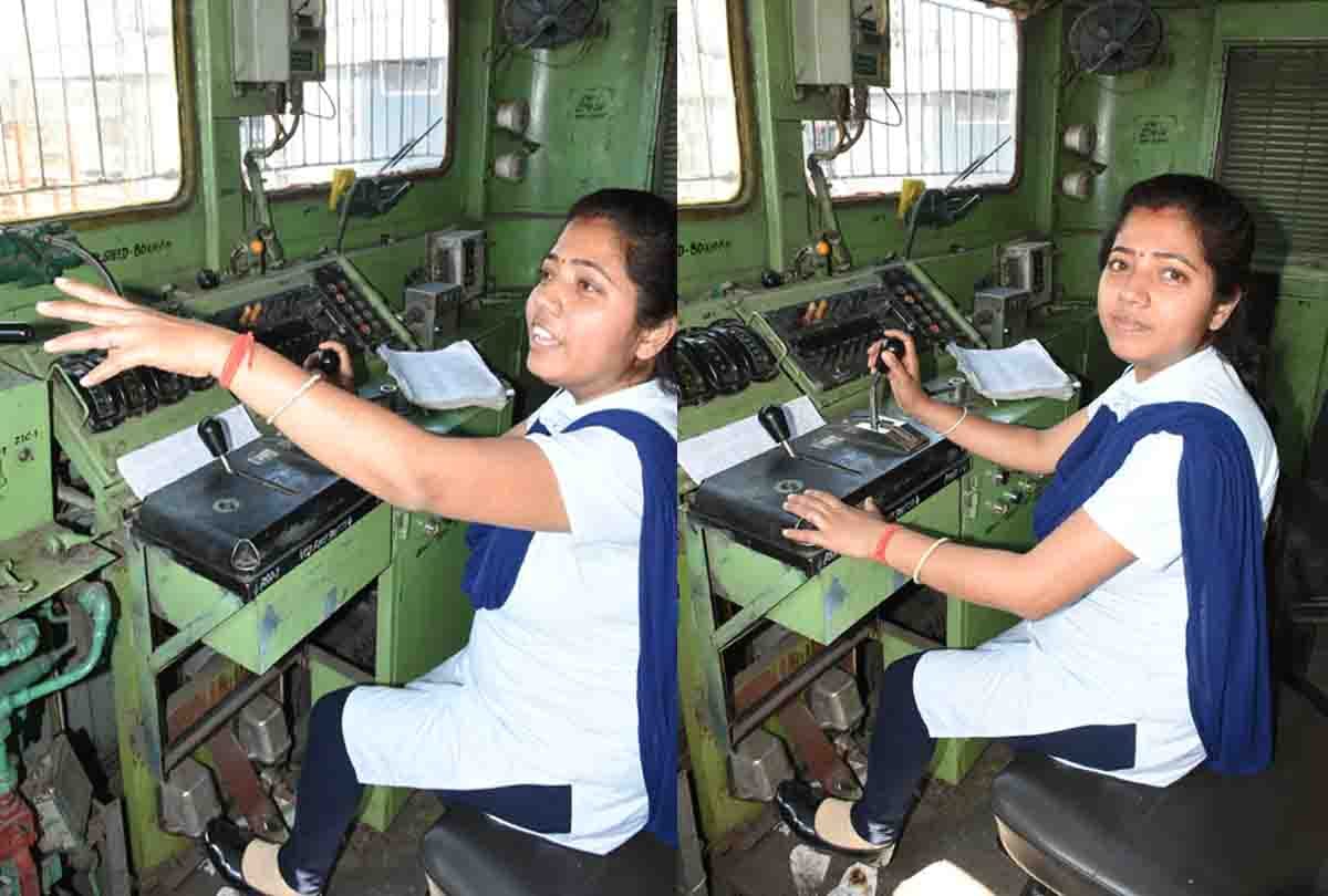 loco pilot archana on international womens day