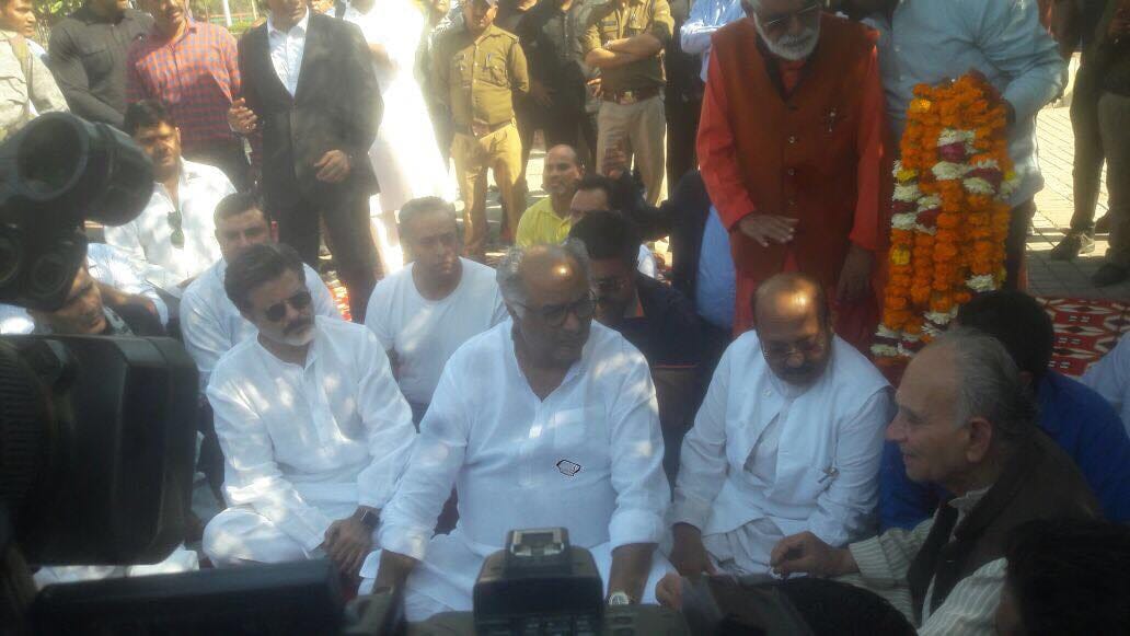 sridevi ashes immersed in haridwar