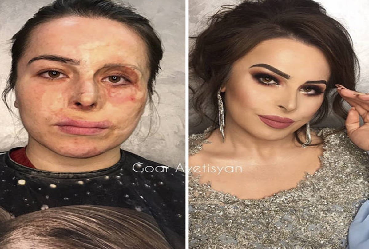 Make up artist Goar Avetisyan creates jaw dropping