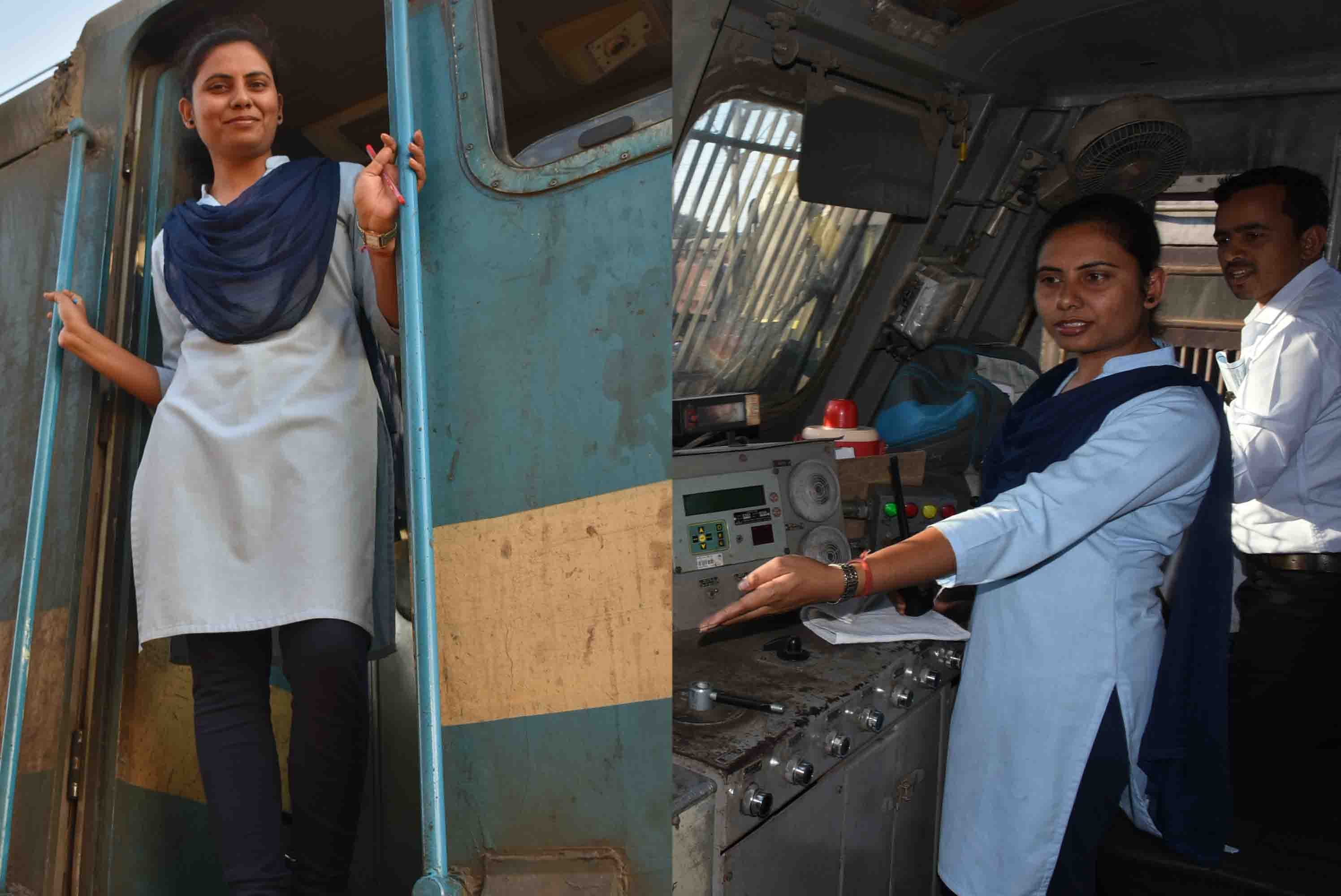 woman loco pilot from kanpur