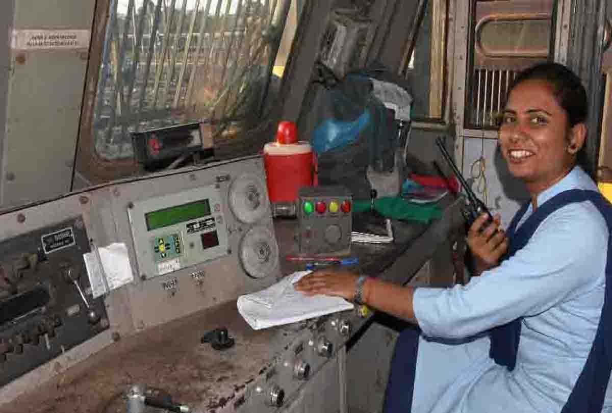 woman loco pilot from kanpur