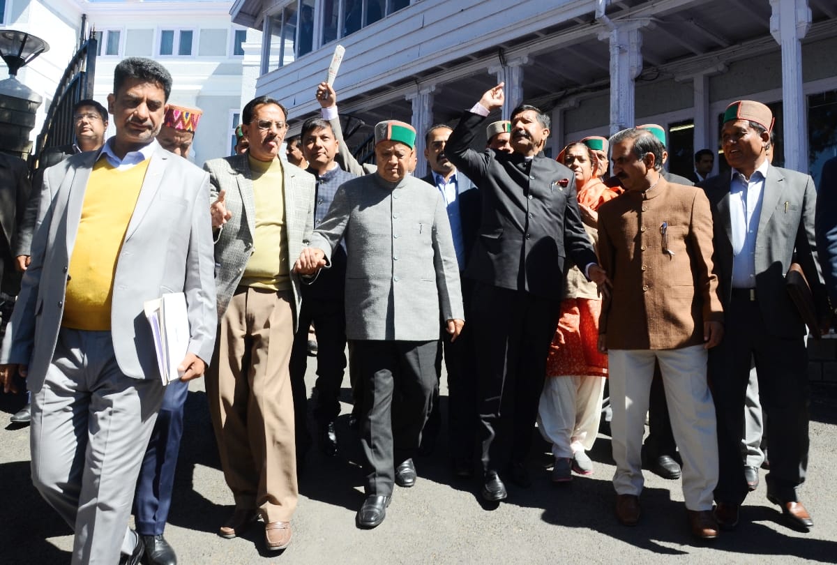 himachal budget session strategy followed by himachal congress mla