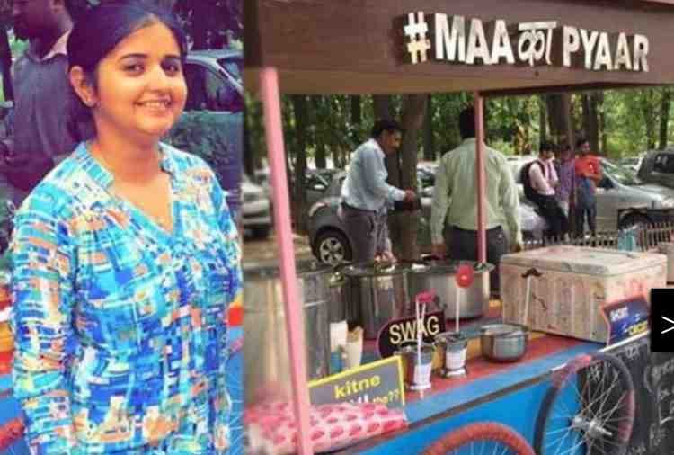 women's day, mba graduate radhika arora food cart in mohali named maa ka pyar