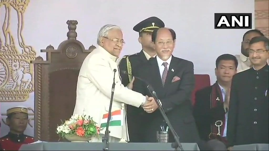 Nagaland Cabinet meeting held outside to the capital