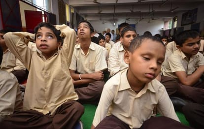 agra conduct residential school for visually impaired child