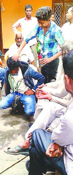 The panchayat did on the tampering