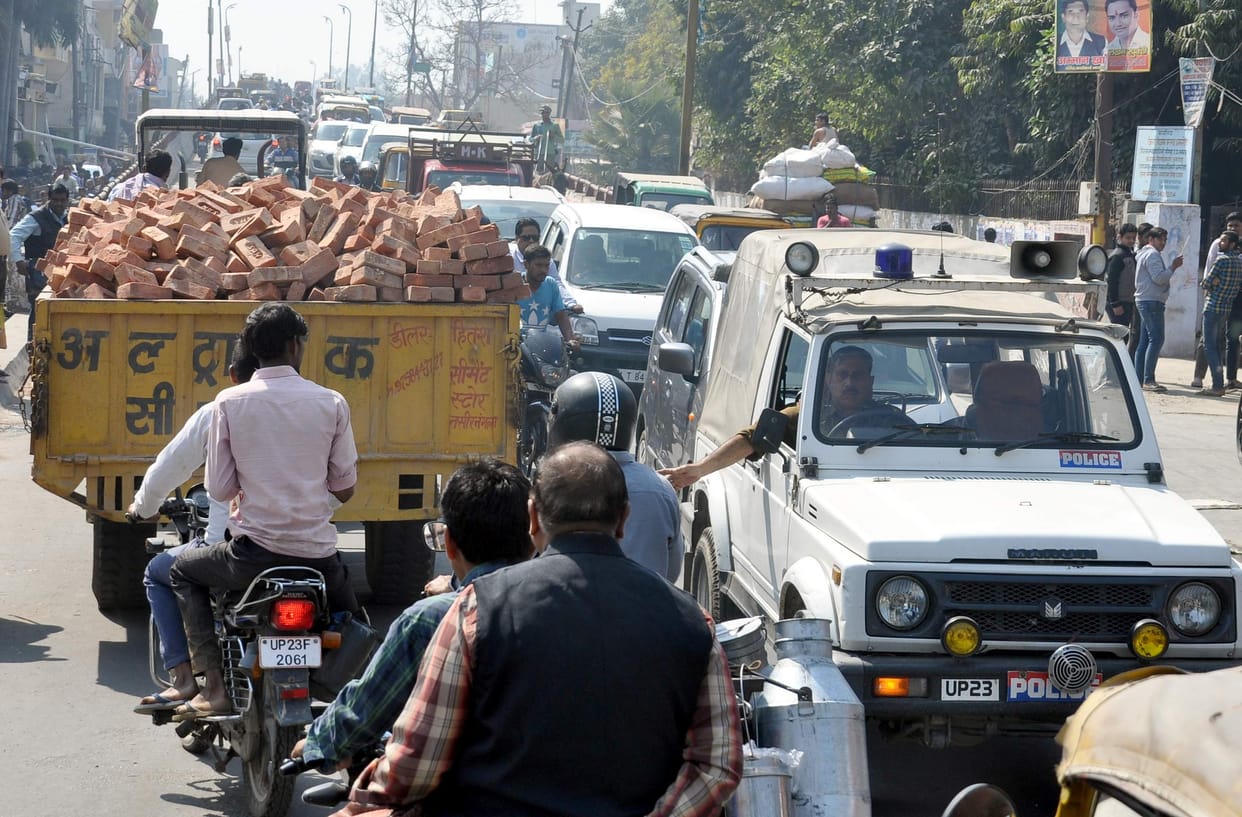 jamed at tp chowk in amroha