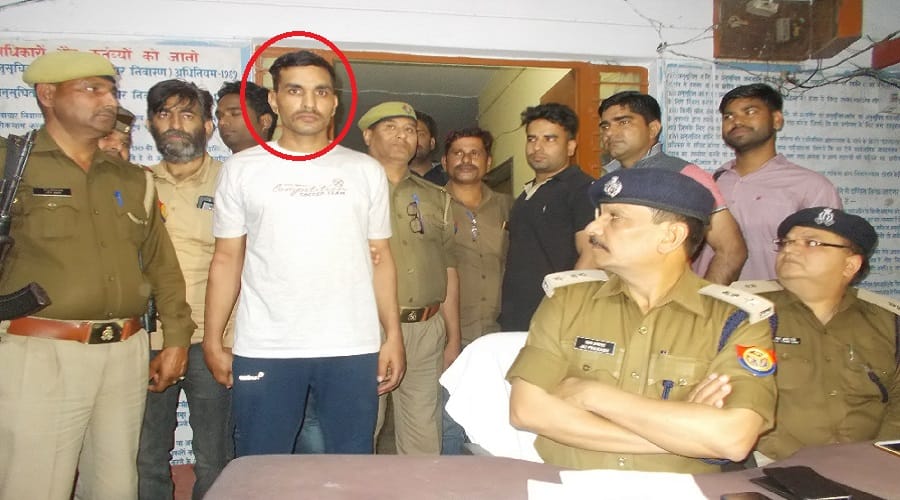 up: Crime Branch arrests one lakh prize crook Happu