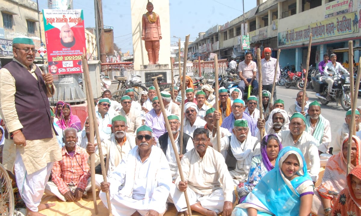 किसानों की समस्याओं को लेकर भड़की भाकियू
