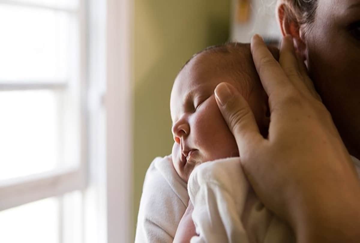 new born baby thrown in plot by mother in ambala