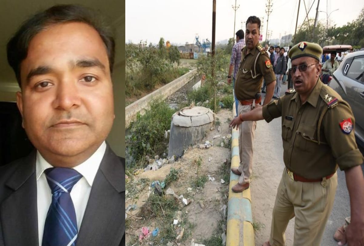 bhel dgm murdered in noida, police suspects murder for loot andd wife angle
