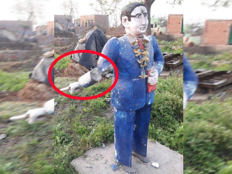statue war in haridwar