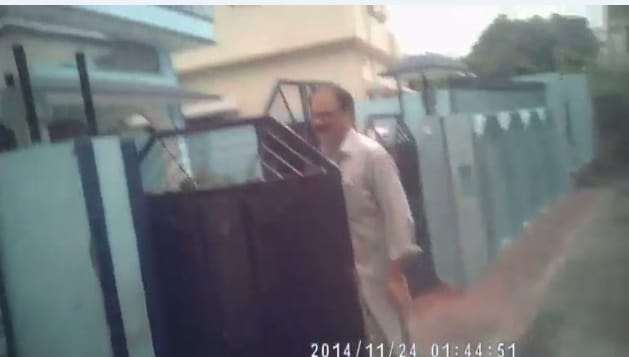 Officer video viral during taking bribe sting operation in Dehradun