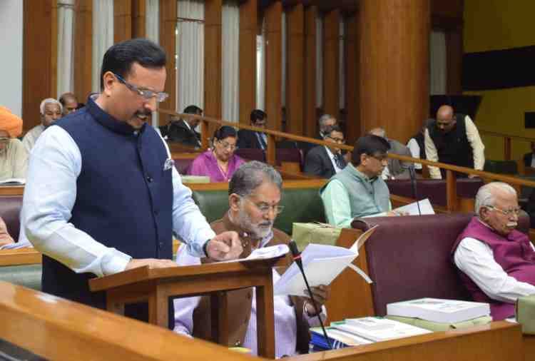 haryana government fourth budget 2018 presented by captain abhimanyu