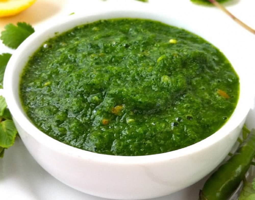 how to make green chutney