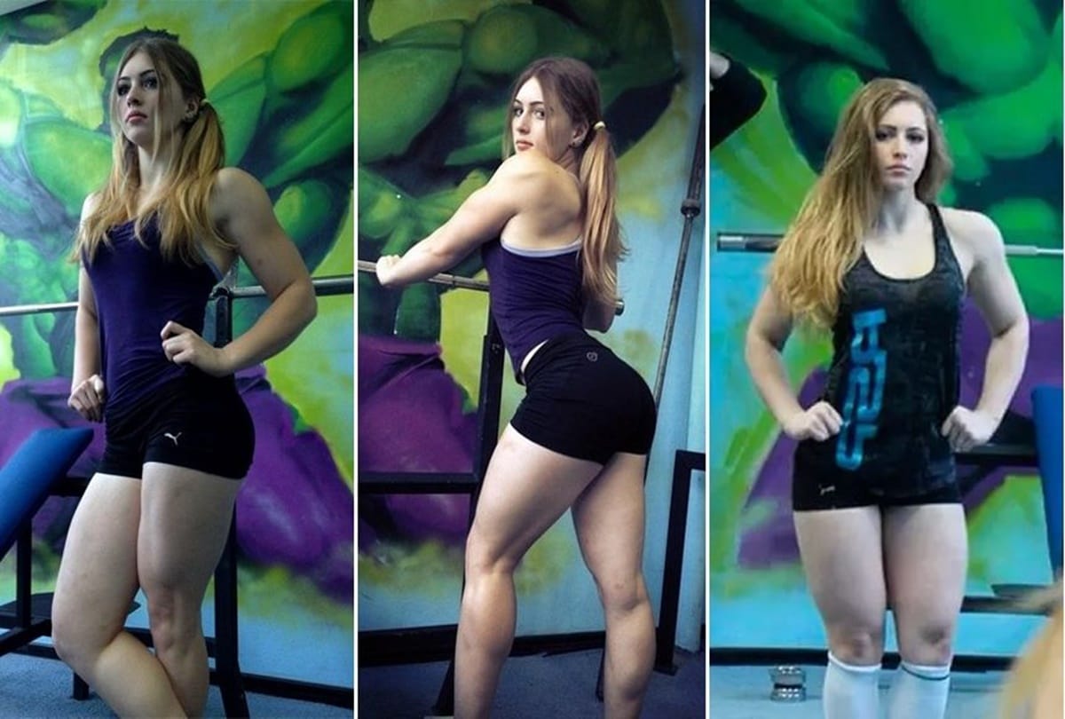 Meet the most glamorous bodybuilder muscle barbie