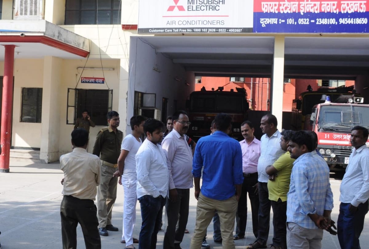 lesa team beaten by fire team in lucknow