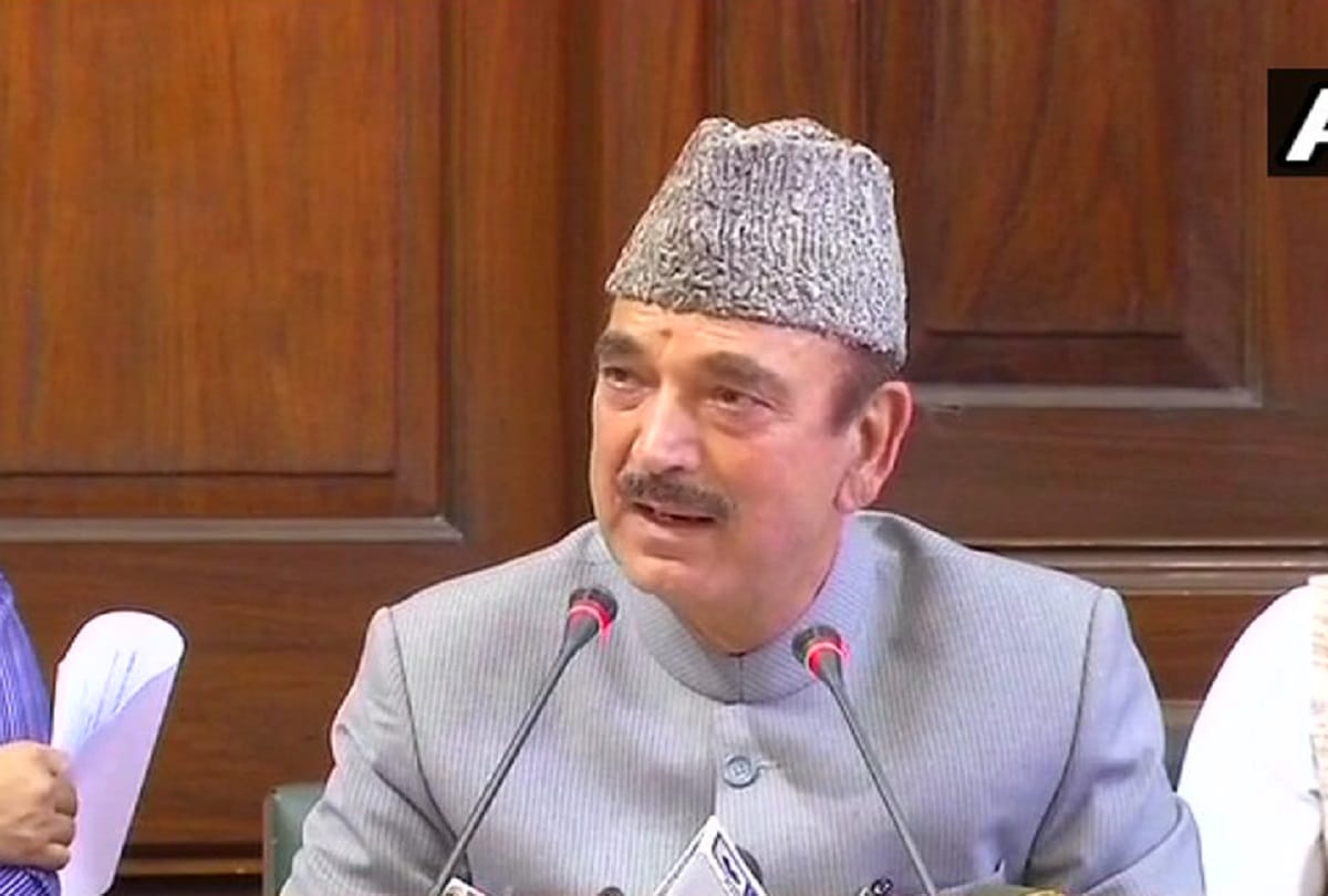 Congress leader Ghulam nabi azad blaimed BJP for Jammu-Kashmir Problem.