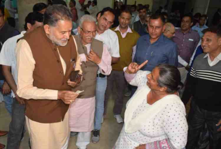 haryana bjp minister rambilas sharma controversial statement against The ladies on women's day