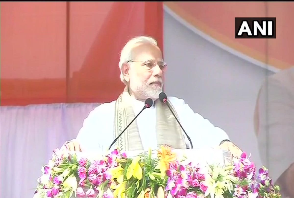 PM Modi speaks in Tripura Diwali has also come here today