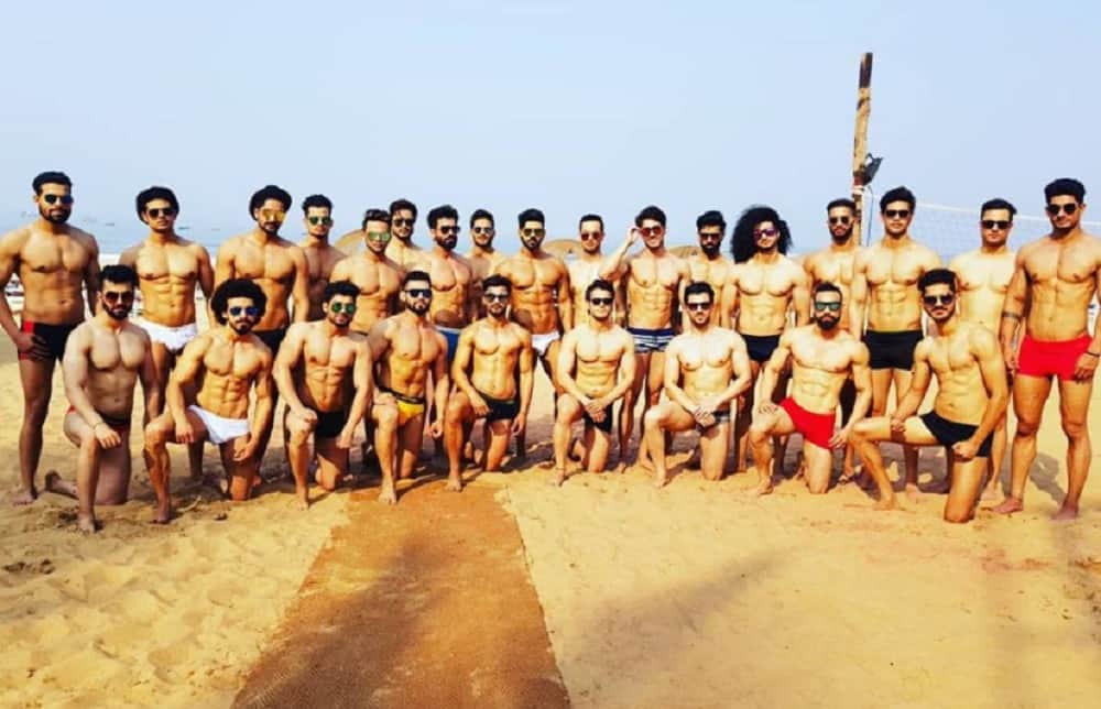 Rubaru Audi goa Mr. India 2018 stage ablaze