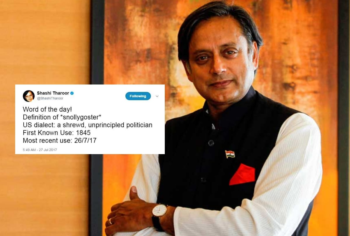 birthday special: 5 times when shashi tharoor vocabulary make people run for dictionary