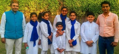 uttarakhand teacher song perform in front of pm modi and France president 