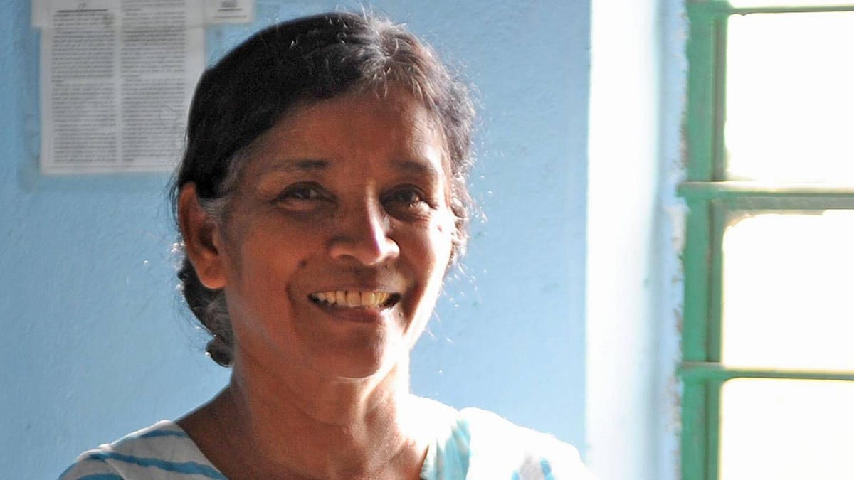 Sudha Varghese, also known as Sister Sudha, is a social worker and Catholic nun