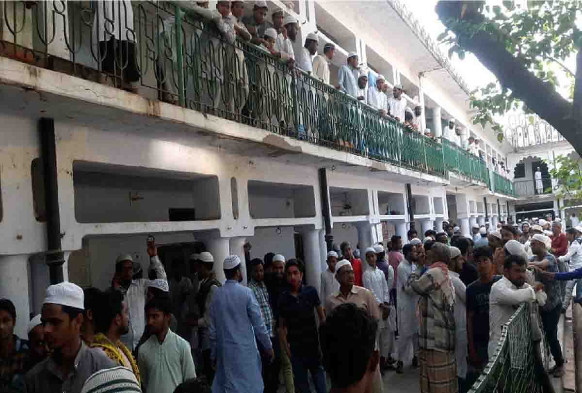 NIA raid at a madrasa in Banda