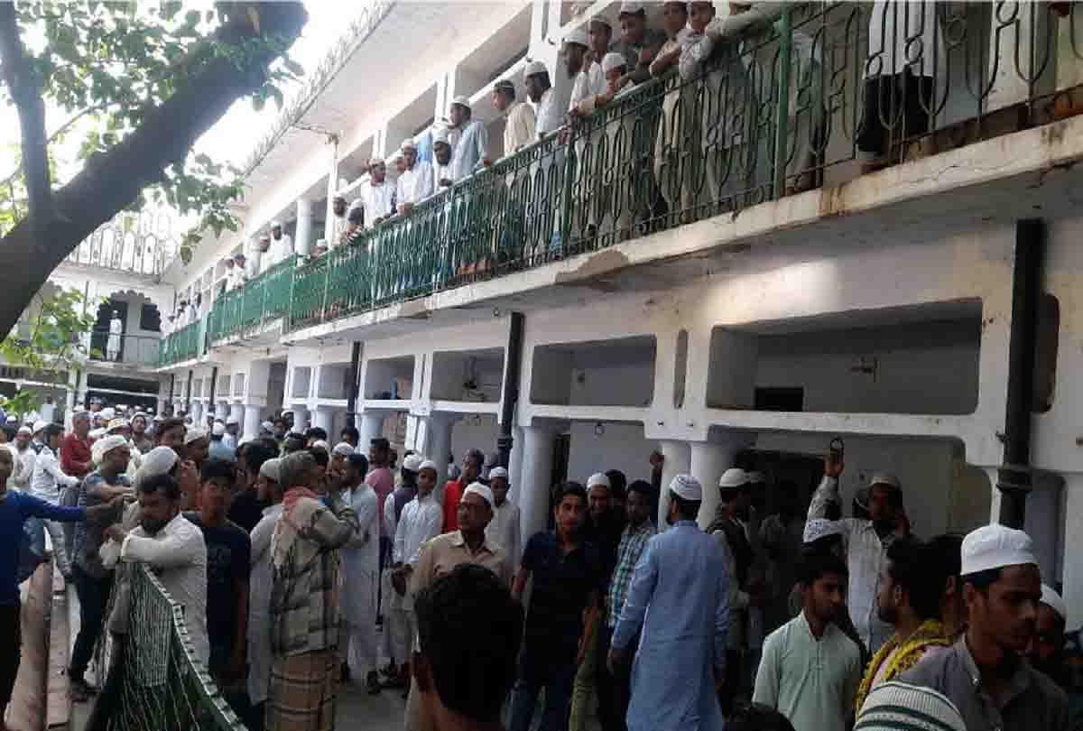 NIA raid at a madrasa in Banda