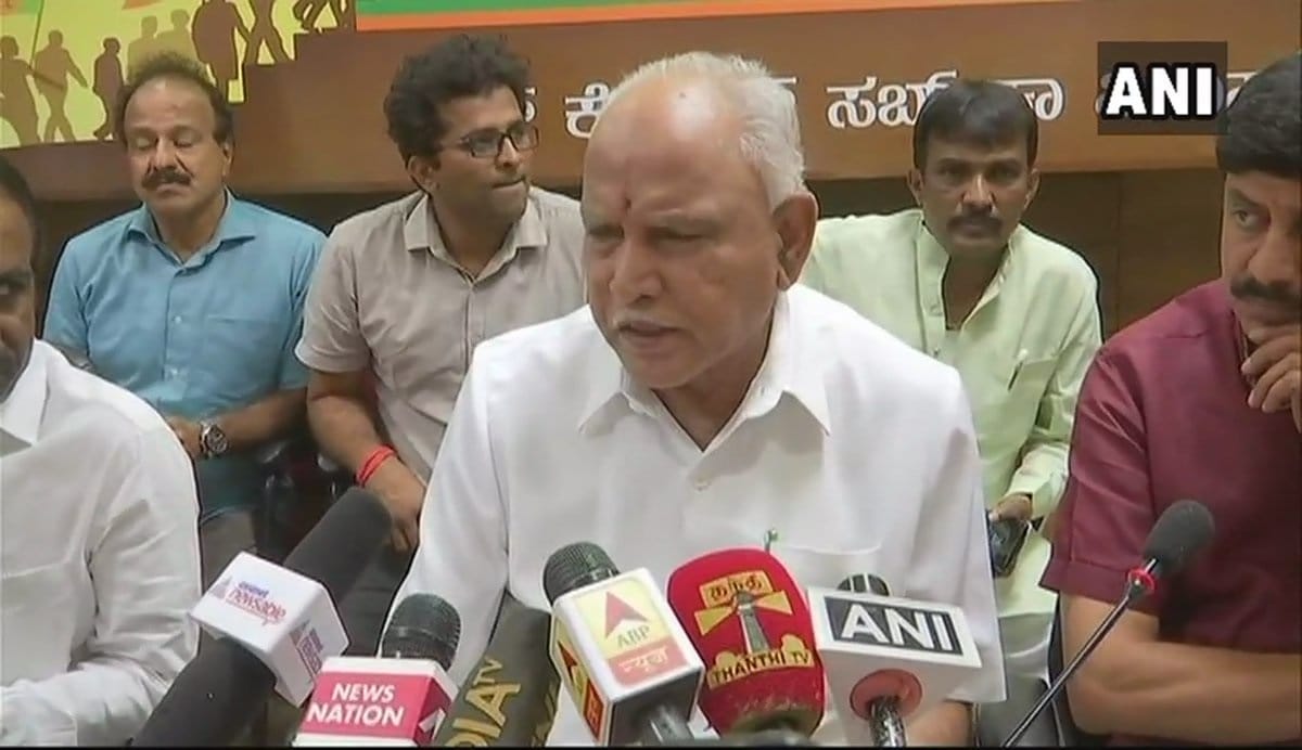 BS Yeddyurappa said karnataka cm siddaramaiah should resign immediately over flag controversy