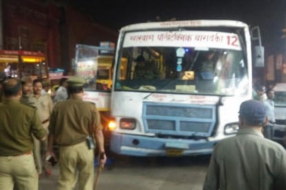 city bus driver arrested in lucknow