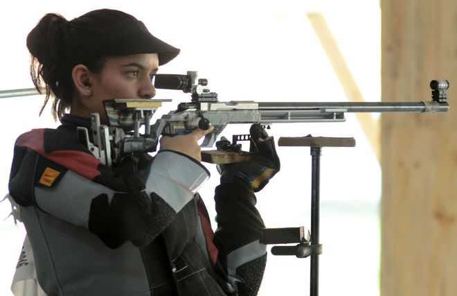 Anjum Moudgil Wins Silver Medal in Shooting in ISSF World Cup 2018