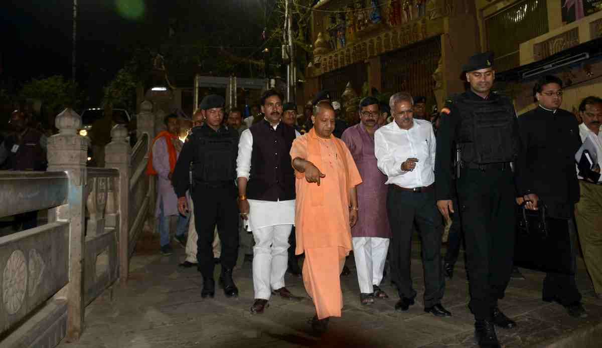 CM yogi visit varanasi tonight