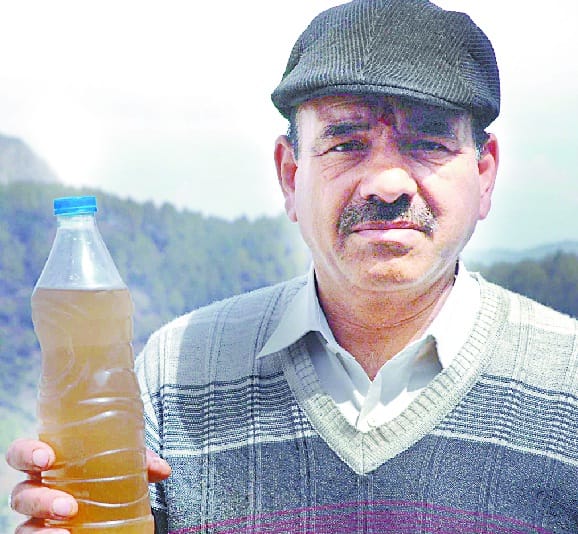 Dirty water supply in homes