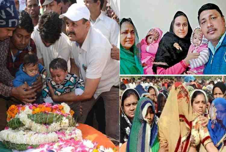 Indian Army Soldier Gajender Singh Funeral in Bhiwani, Killed in Chhattisgarh Encounter