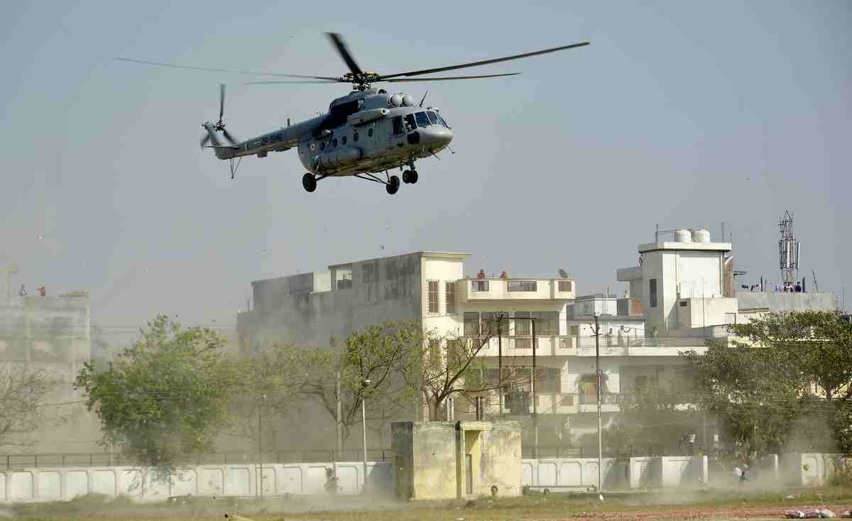 PM modi and french president security in varanasi