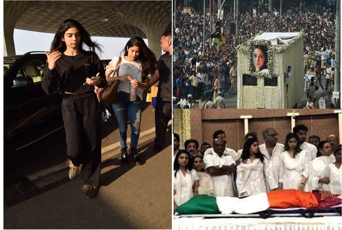 Janhvi Kapoor and her sister Khushi head to Sridevi’s hometown in Chennai for the final prayer meet