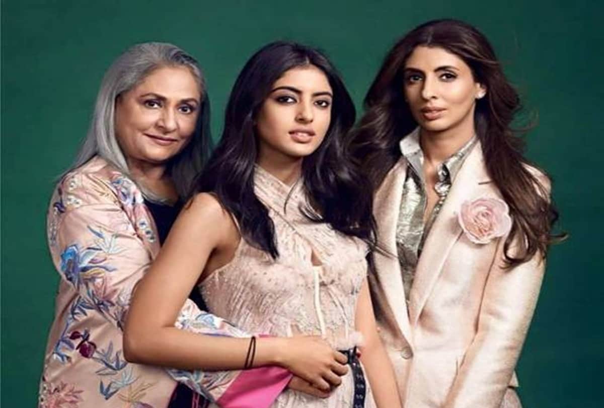 navya naveli nanda caught her nani jaya bachchan mistake